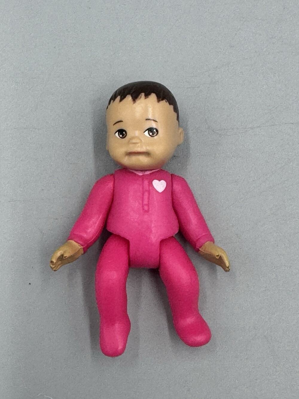 Toys R Us Loving Family Baby Tan Skin Tone Doll House Figure 2 Inch